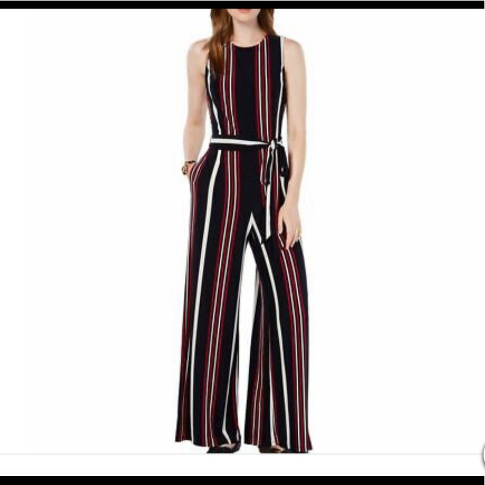 BNWT Tommy Hifiger striped jumpsuit